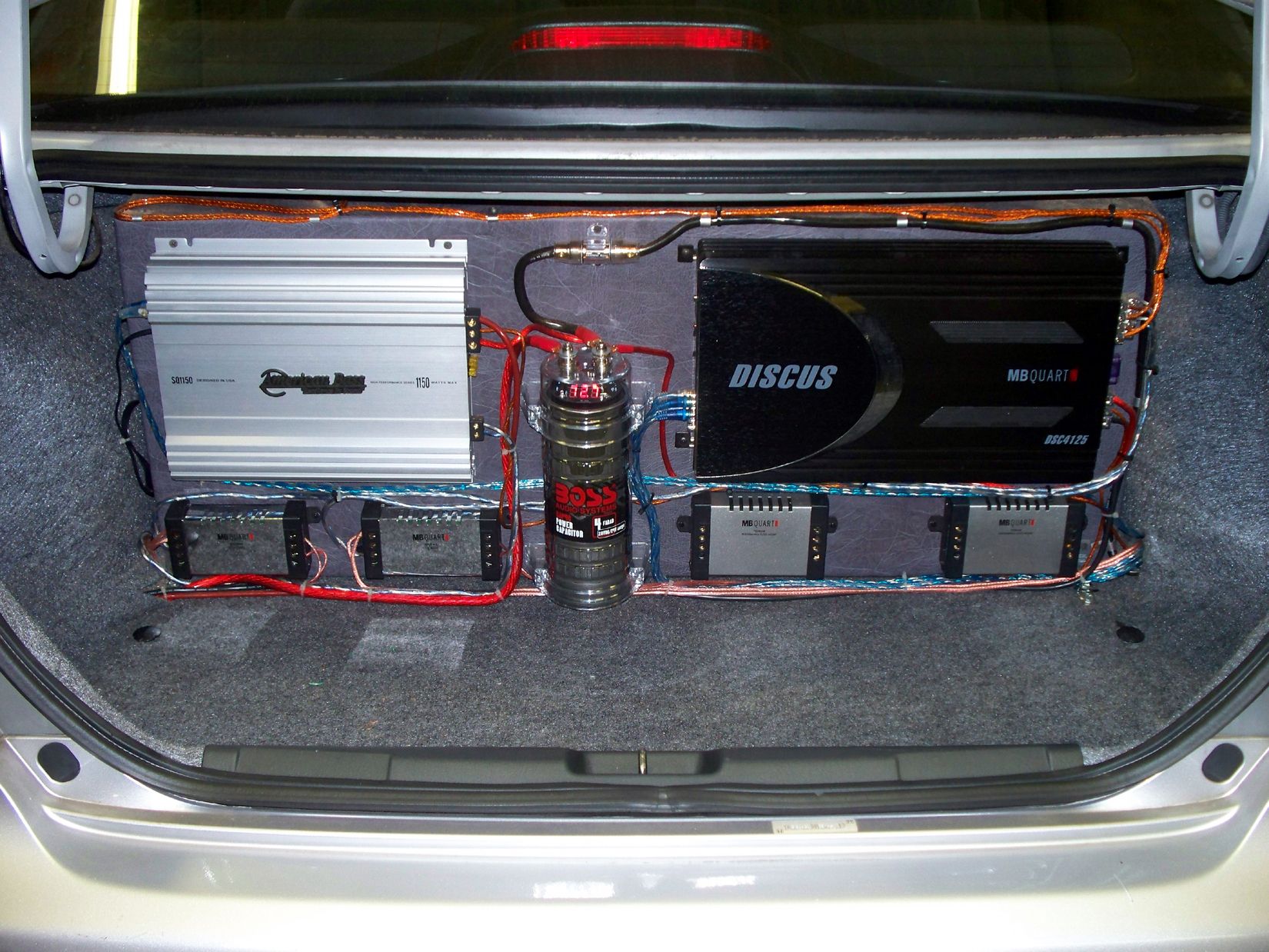 Car audio installation